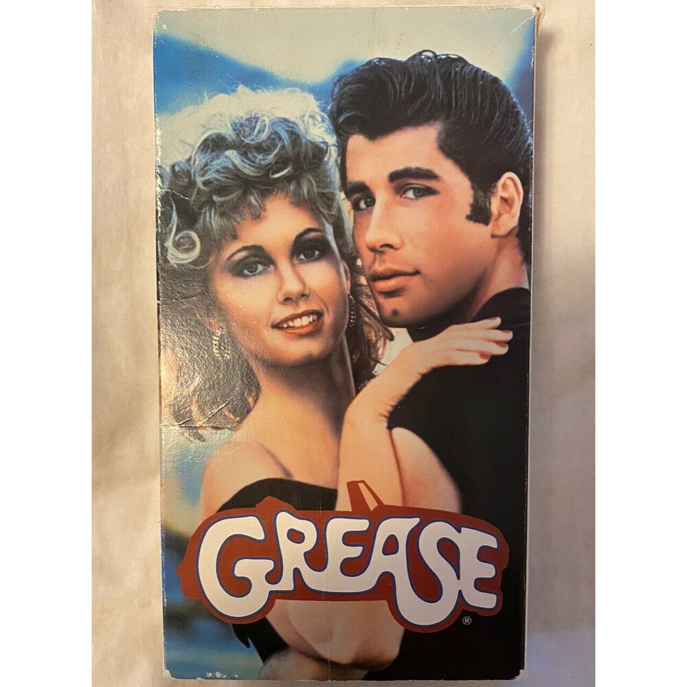 Grease (VHS) John Travolta and Olivia Newton — Tested!
